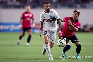 PSG, 세레소 오사카에 2-3 역전패…'이강인·네이마르 벤치'