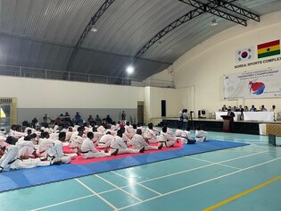 [게시판] 제13회 가나 대사배 태권도 대회