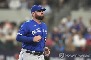 토론토 감독 "류현진, 평소대로만 해달라…오늘 100구까지 예상"