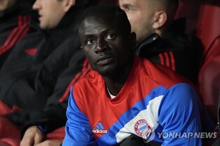 세네갈 공격수 마네, 뮌헨 떠나 호날두 있는 사우디 알나스르로