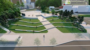 성남아트센터 광장, 내년 '휴식·축제 열린공간'으로 새 단장