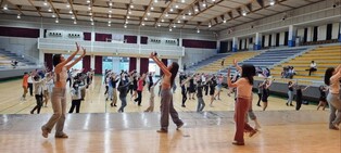 K팝댄스 배우고, 다도 즐기고…경기 체류 3일차에도 '한국 체험'