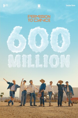 BTS' 'Permission to Dance' MV tops 600 mln YouTube views