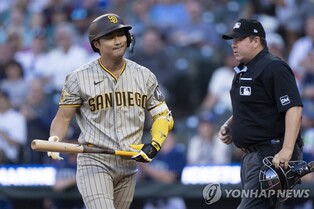 샌디에이고 김하성, 4타수 무안타 침묵…팀도 3연패