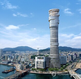 최고 67층 부산롯데타워 착공…342.5ｍ 국내 3번째 높이