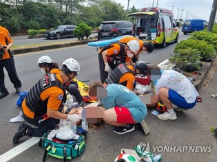 2 German Scouts injured in motorcycle crash on Jeju Island