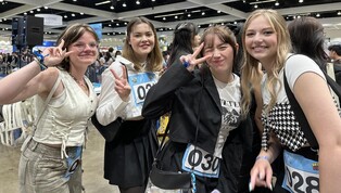 [르포] "K팝 스타들 보러 유타주에서 왔어요"…LA 케이콘 메운 구름관중