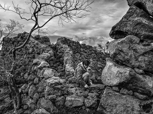 "제주 돌챙이의 삶을 사진에" 조환진 사진전