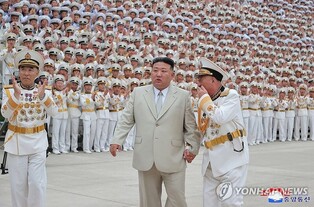 (2nd LD) N. Korea's Kim visits navy command, calls for bolstering naval forces