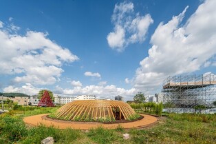 열린송현광장에 지름 18ｍ·높이 3ｍ 한옥 파빌리온 조성