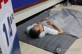 DP leader to continue hunger strike indoors due to worsening health