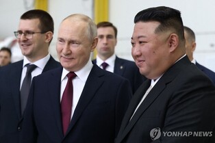 (6th LD) Kim tells Putin N. Korea supports Russia's 'sacred fight' against West