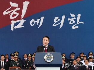 (LEAD) Yoon says S. Korea-U.S. alliance will end N.K. regime in event of nuclear weapons use
