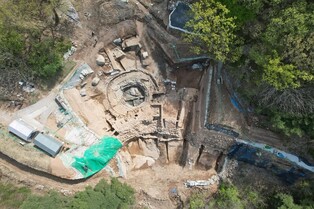 부여 가림성서 성벽 관통하는 배수로 확인…"백제 기술력 가늠"