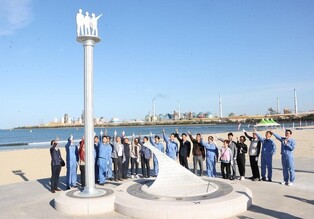 철로 만든 예술 작품 만나보세요…포항서 스틸아트페스티벌