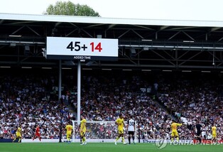 프리미어리그, 지난 시즌 대비 추가 시간 '극장 골' 약 3배 증가