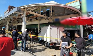 1-ton truck rams into traditional market near Seoul, injuring 8 people