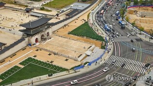 100년 만에 옛 모습 찾은 광화문…새 현판과 함께 15일 공개