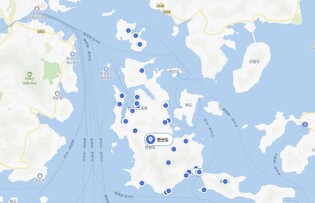 "육지와 이어지는 한산도를 섬 연결 교통 허브로…"