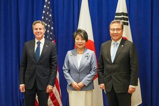 (2nd LD) S. Korea, U.S., Japan jointly condemn N. Korea's arms transfers to Russia