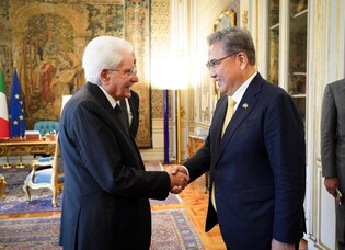 Italian president to pay state visit to S. Korea next month