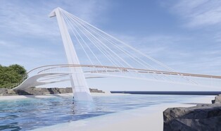 경주 전촌항에 아치형 인도교 '거마보행교' 만든다