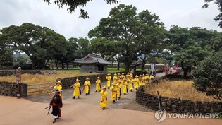 조선시대 제주 정의현 성읍민속마을서 전통 민속 재연 축제