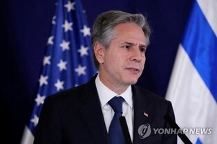 (LEAD) Blinken redoubles calls for humanitarian pause in Israel-Hamas war