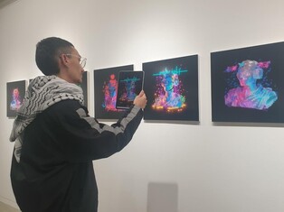 낯선 요르단의 현대미술…성곡미술관 '나의 빨강 너의 파랑'전