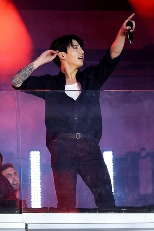 BTS' Jungkook holds surprise concert in Times Square