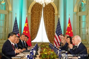(LEAD) Biden, Xi hold summit in California amid hopes for improved ties