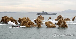 S. Korea's military holds amphibious landing drills