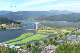 양구군, 파로호 꽃섬 하늘다리 조성 추진…2026년 준공 목표