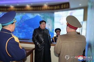 N. Korean leader calls for increased combat posture amid tension over satellite launch