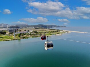울진 왕피천케이블카 6개월만에 운행 재개…운영업체 교체