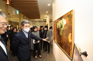 장애를 넘어 미술로 소통…포항 장애인 작가 교류전