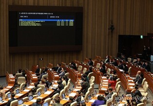 (LEAD) 4 contentious bills scrapped in revote after Yoon's veto