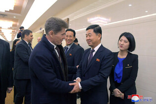 Russian delegation leaves N. Korea