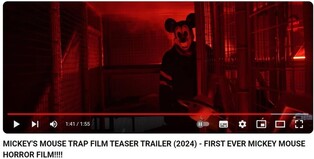 미키마우스가 살인마로…저작권 풀리자 첫 공포영화 제작돼