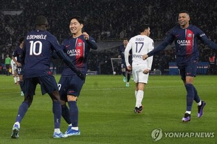 이강인, 킥오프 3분 만에 시즌 3호골…PSG 12번째 슈퍼컵 우승(종합)