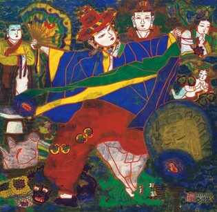 서울옥션, 채색화가 박생광·박래현 작품 143점 경매