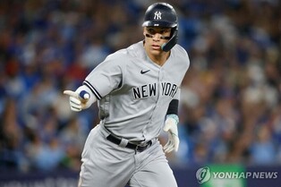 양키스 저지, 2024시즌 3번 타자 중견수로 변신…소토와 시너지