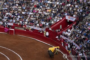 세계 최대 규모 멕시코시티 투우장 재개장…'학대 논란' 여전