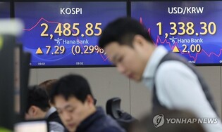 Seoul shares up for 3rd day on institutional, foreign buying