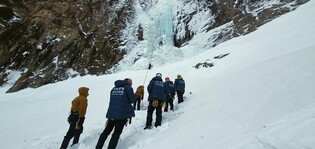 '설악산 특수산악구조팀' 첫 동계 산악구조 합동훈련