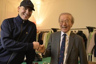 윤윤수 휠라 회장, 레브 탄주와 회동…"휠라플러스 방향 논의"