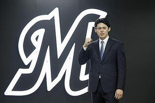 일본 롯데 '괴물' 사사키, 한국 롯데와 교류전 등판 예고