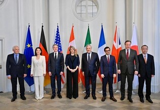 G7 foreign ministers strongly condemn N. Korea's arms transfers to Russia