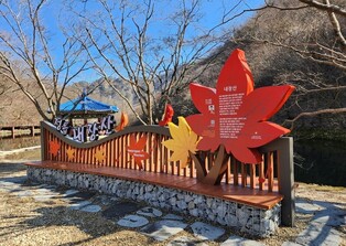 [픽! 정읍] "동녘 바람 불어오면"…내장산에 노래비 설치