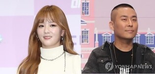 에이핑크 윤보미-작곡가 라도 7년간 열애 중